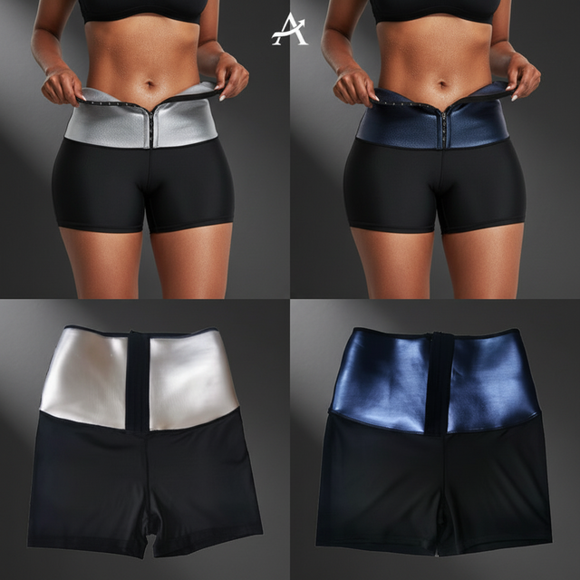 Sweat-breaking Clothes Button-up Abdominal Shorts